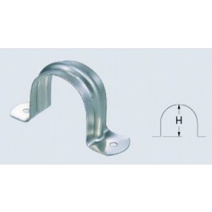 画像: 水栓金具 カクダイ　6251-20　ステンレスサドルバンド/27×4 [□]