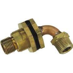 画像: 水栓金具 カクダイ　6423B　ユニットバス貫通金具 [□]