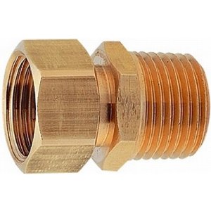 画像: 配管継手 カクダイ　6427-13X13　バルブアダプター [□]