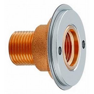 画像: 配管継手 カクダイ　645-501-13　パネル式ユニット取出し金具 [□]