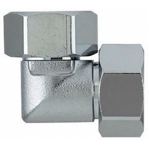 画像: 配管継手 カクダイ　646-115-13　両ナットつき小曲りエルボ [□]