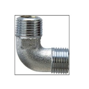 画像: 水栓金具 カクダイ　6460-25　フレキ用エルボ [□]