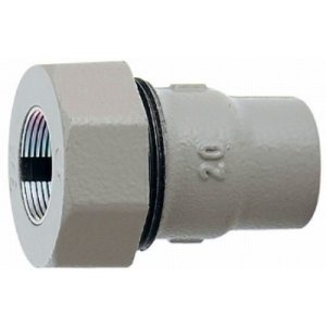 画像: 配管材 カクダイ　649-847-10A　３管兼用ジョイント メスアダプター [□]