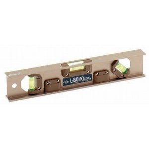 画像: 水栓金具 カクダイ　649-894-300　アルミ水平器(45度気泡管つき)