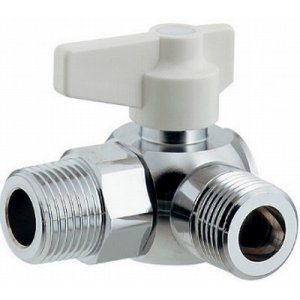 画像: バルブ カクダイ　650-211-13　アングル型ボールバルブ [□]