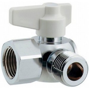 画像: バルブ カクダイ　650-213-13　アングル型ボールバルブ [□]