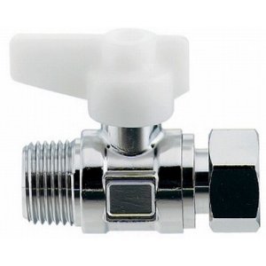 画像: バルブ カクダイ　6501　ボールバルブ 13//片ナットつき [□]