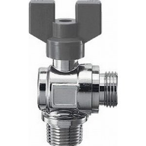 画像: バルブ カクダイ　6504-20　アングル型ボールバルブ [□]