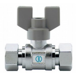 画像: バルブ カクダイ　6505　ボールバルブ(両ナットつき) 13 [□]