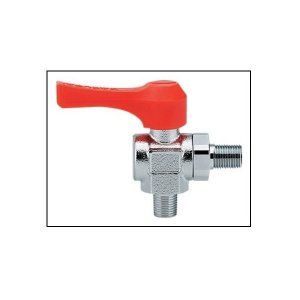 画像: バルブ カクダイ　651-951-6　アングル型ミニチュアボールバルブ [□]