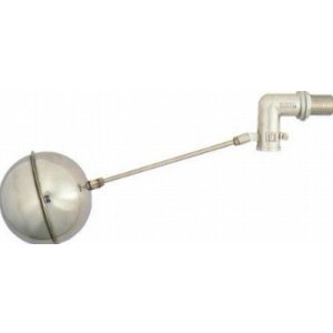 画像: 水栓金具 カクダイ　6606-20　単式ステンレスボールタップ [□]