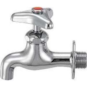 画像: 水栓 カクダイ　701-018HK-13　横水栓 [□]