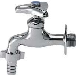 画像: 水栓 カクダイ　7030-13　カップリング付き横水栓