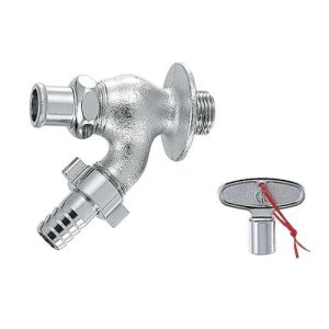 画像: 水栓 カクダイ　7036-13　共用散水栓(かぎ式)