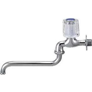 画像: 水栓 カクダイ　7061C-13X170　Ｃハンドル自在水栓//青 [□]