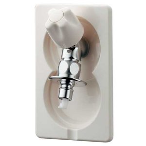 画像: 水栓 カクダイ　731-015K　洗濯機用水栓 寒冷地用 [□]