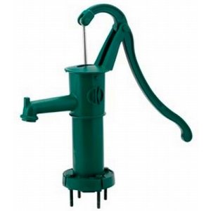 画像: ガーデニング カクダイ　734-041-32　ガーデンポンプ(打込式) グリーン [■]