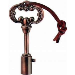 画像: 水栓金具 カクダイ 742-004 アンティーク調共用栓カギ(ブロンズ)