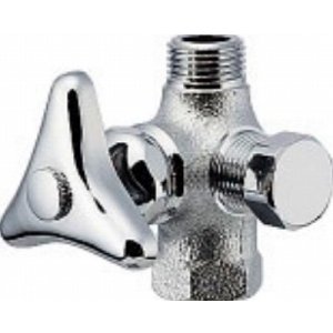 画像: 止水栓 カクダイ　783-521-13　ストレート形分岐金具胴体 [□]