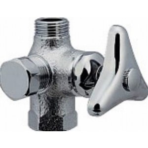 画像: 止水栓 カクダイ　783-522-13　ストレート形分岐金具胴体 [□]