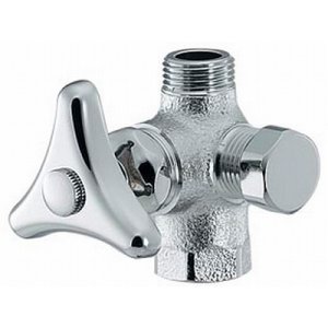 画像: 止水栓 カクダイ　783-523-13　ストレート形分岐金具胴体 [□]