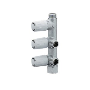 画像: 水栓金具 カクダイ　783-532-13B　キッチンヘッダー (青印字仕様) [□]