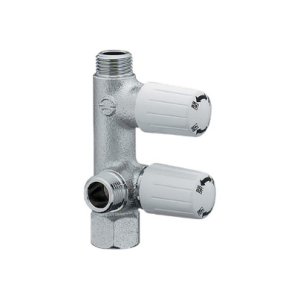 画像: 水栓金具 カクダイ　783-541-13R　キッチンヘッダー (赤印字仕様) [□]