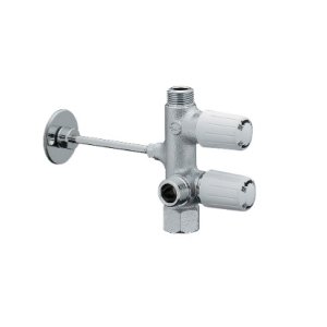 画像: 水栓金具 カクダイ　783-543-13R　キッチンヘッダー (赤印字仕様) [□]