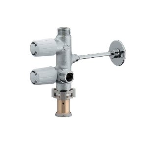 画像: 水栓金具 カクダイ　783-553-13B　キッチンヘッダー（クイックファスナー式） (青印字仕様) [□]