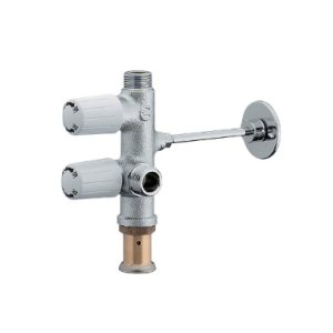 画像: 水栓金具 カクダイ　783-555-13B　キッチンヘッダー (青印字仕様) [□]