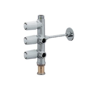 画像: 水栓金具 カクダイ　783-556-13B　キッチンヘッダー (青印字仕様) [□]