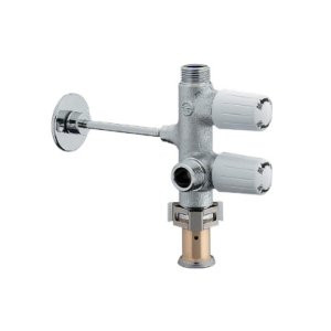 画像: 水栓金具 カクダイ　783-563-13R　キッチンヘッダー（クイックファスナー式） (赤印字仕様) [□]