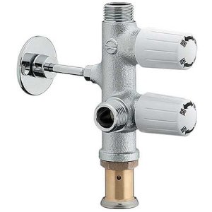 画像: 止水栓 カクダイ　783-565-13　キッチンヘッダー [□]