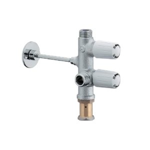 画像: 水栓金具 カクダイ　783-565-13R　キッチンヘッダー (赤印字仕様) [□]