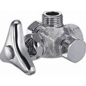 画像: 止水栓 カクダイ　7833　アングル形分岐金具胴体 [□]