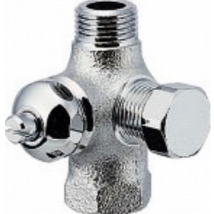 画像: 止水栓 カクダイ　784-521-13　ストレート形分岐金具胴体 [□]