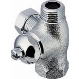 画像: 止水栓 カクダイ　784-524-13　ストレート形分岐金具胴体 [□]