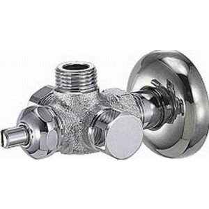 画像: 止水栓 カクダイ　7844　アングル形分岐金具 [□]