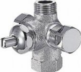 画像: 止水栓 カクダイ　7845　ストレート形分岐金具胴体 [□]