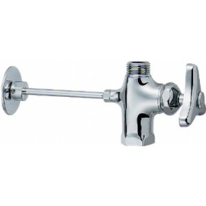 画像: 止水栓 カクダイ　785-705-13　D式座付化粧バルブ [□]