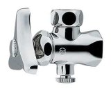 画像: 止水栓 カクダイ　787-501-13　アングル形止水栓胴体(ナットつき) 寒冷地用 [□]
