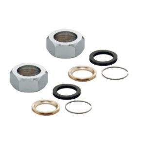 画像: 水栓金具 カクダイ　796-015　フレキパイプ用フクロナット 25 [□]