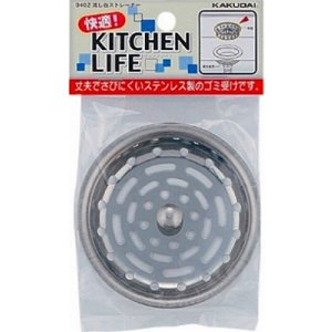 画像: 水栓金具 カクダイ 9402 流し台ストレーナー