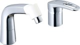 画像: 水栓金具 INAX/LIXIL　LF-HX360SYRN(500)　洗面器・手洗器用 マルチシングルレバー混合 FWP/FYP洗面 エコハンドル 寒冷地 [★]