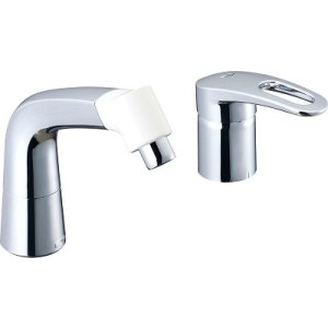 画像: 水栓金具 INAX/LIXIL　LF-HX360SYRN(500)　洗面器・手洗器用 マルチシングルレバー混合 FWP/FYP洗面 エコハンドル 寒冷地 [★]