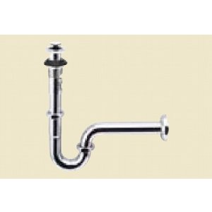 画像: 水栓部品 INAX/LIXIL　LF-WN7SFL　洗面器・手洗器用セット金具 排水金具 床排水Sトラップ