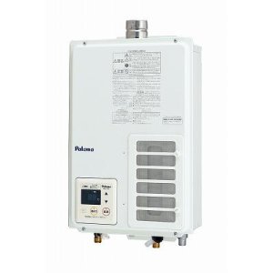 画像: ガス給湯器 パロマ　PH-163EWHFSL　リモコン付属 屋内壁掛け FE式（給湯専用）コンパクトオートストップタイプ 壁掛け型 16号