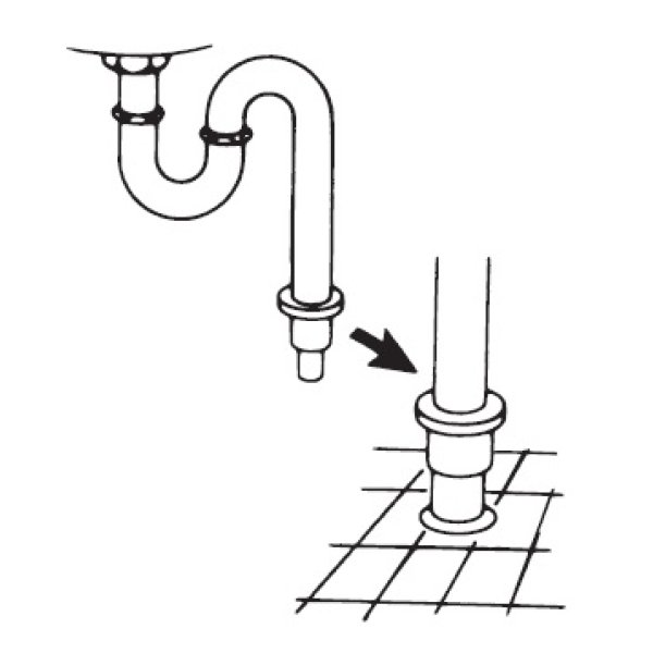 画像2: 配管部品 KVK　PZVR72-4　排水栓クリーンパッキンVP、VU兼用 (2)