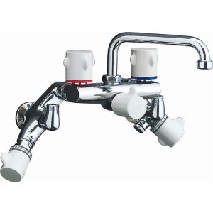 画像: 水栓金具 INAX/LIXIL　SF-M415HS　太陽熱温水器用 他熱源併用 ミーティス 逆止弁付 一般地 [★]