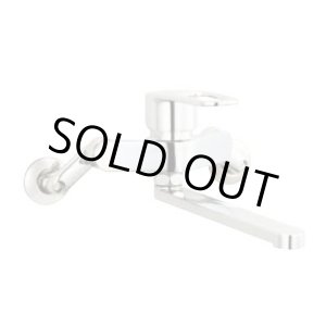 画像: 【在庫あり】水栓金具 INAX/LIXIL　SF-WM435SY　キッチン用 壁付 クロマーレS(エコハンドル) シングルレバー 吐水口長さ220mm 一般地 [☆2]